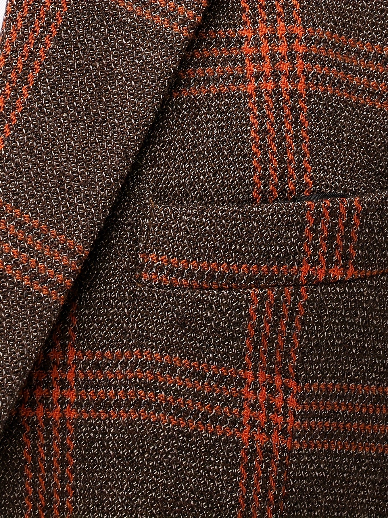 Boys' Plaid Two-Piece Suit Regular Fit Business Casual