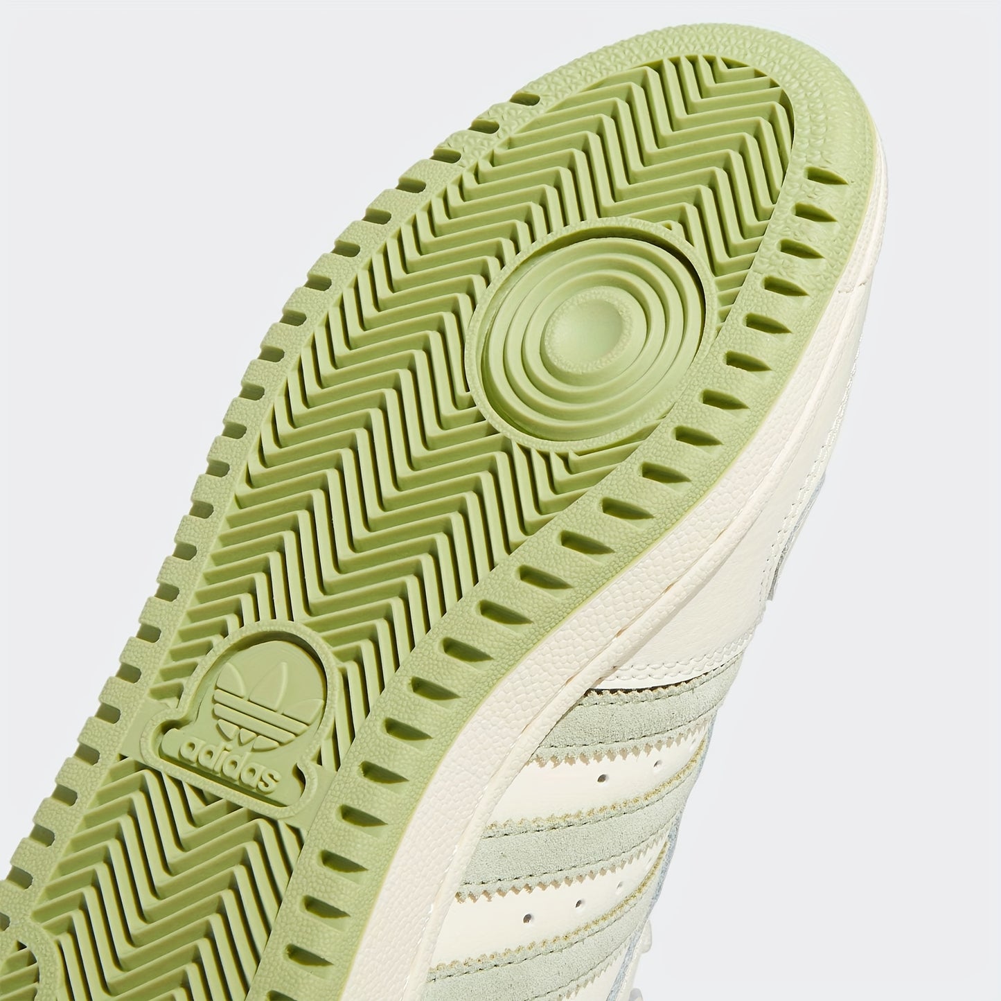 Adidas Women's Clover High-Top Sneakers - Casual Striped Lace-Up Shoes with Synthetic Cover Upper, Breathable Fabric Lining Durable Rubber Sole for All-Season Wear (GX0815), Comfortable Footwear, Laceup Closure, Everyday Fo