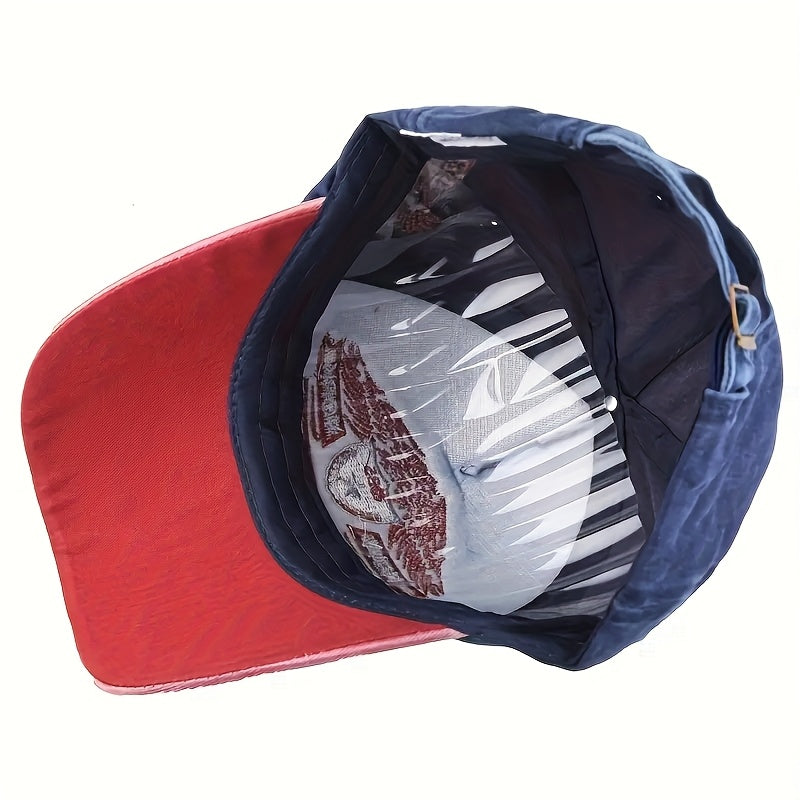 Vintage 1985 New York Style Baseball Cap Distressed Sun Hat Outdoor Cap Unisex Trendy