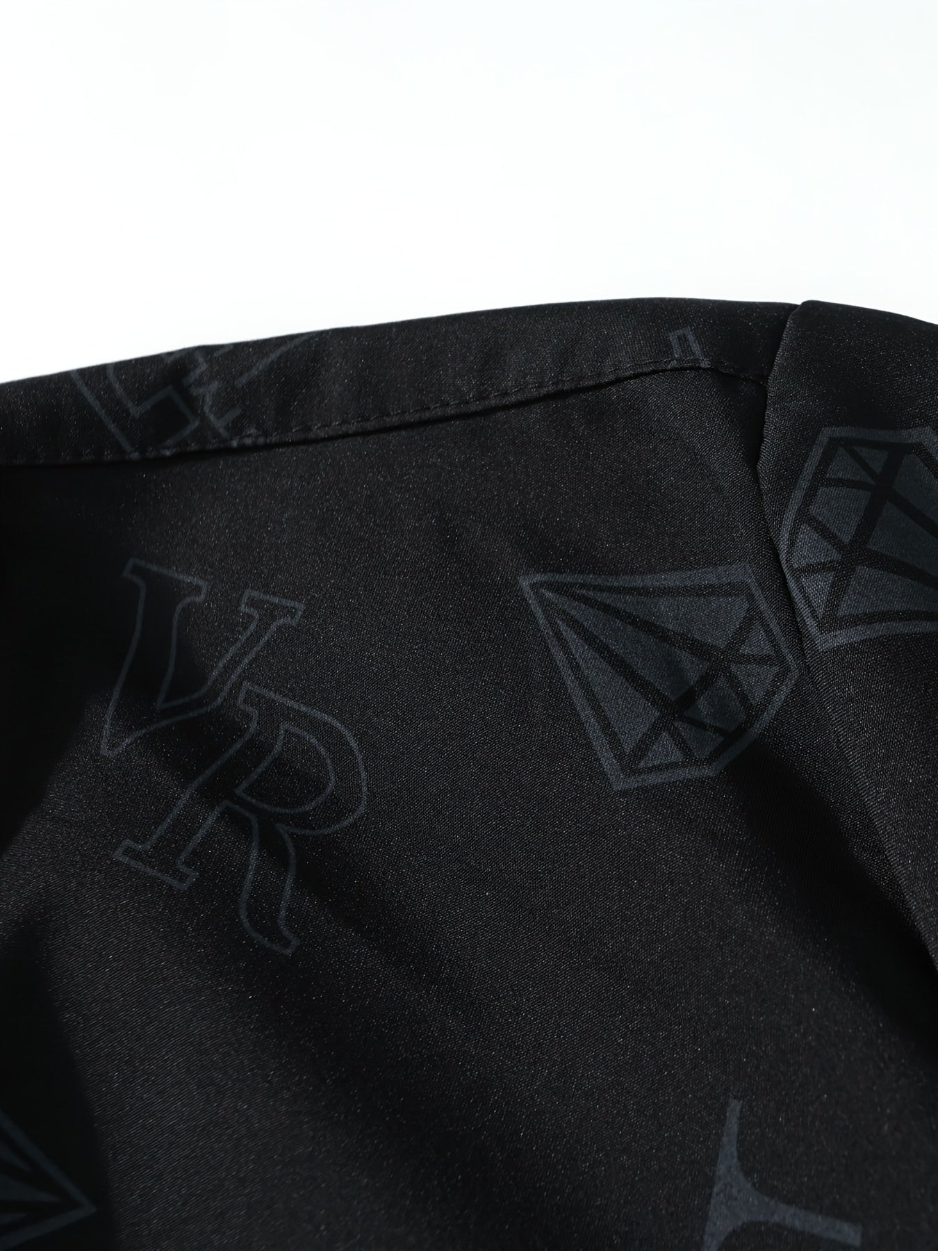 Men's Fashion Bomber Jacket Spring/Fall Collection, Casual Alphabet Print Polyester Jacket with Zipper, Baseball Collar, Long Sleeve, Regular Fit, Non-Stretch Woven Fabric, Casual Outfit with Pocket