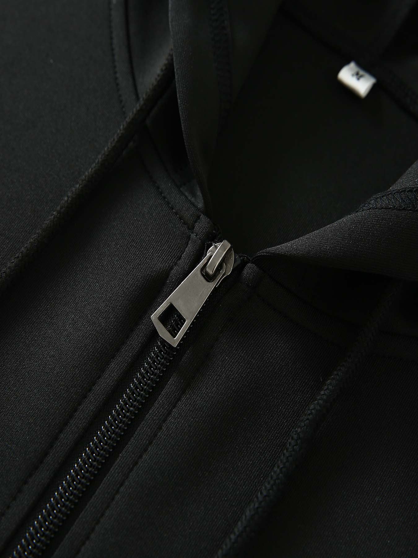 Men's Trendy Autumn/Winter Hooded Jacket and Shirt Two-Piece Set with CK Print, Casual Business Outfit, Youth Leisure Baseball Uniform Stand Collar Suit