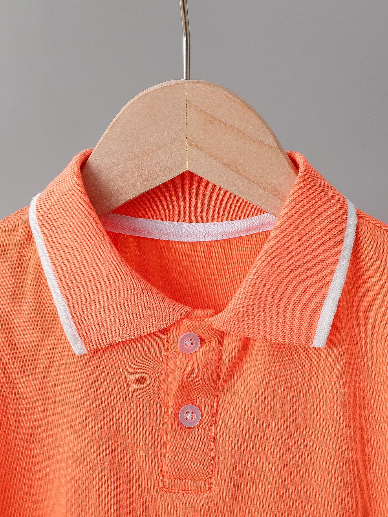 Kids' Summer Polo Shirts with Bird Patterns, Cotton Blend
