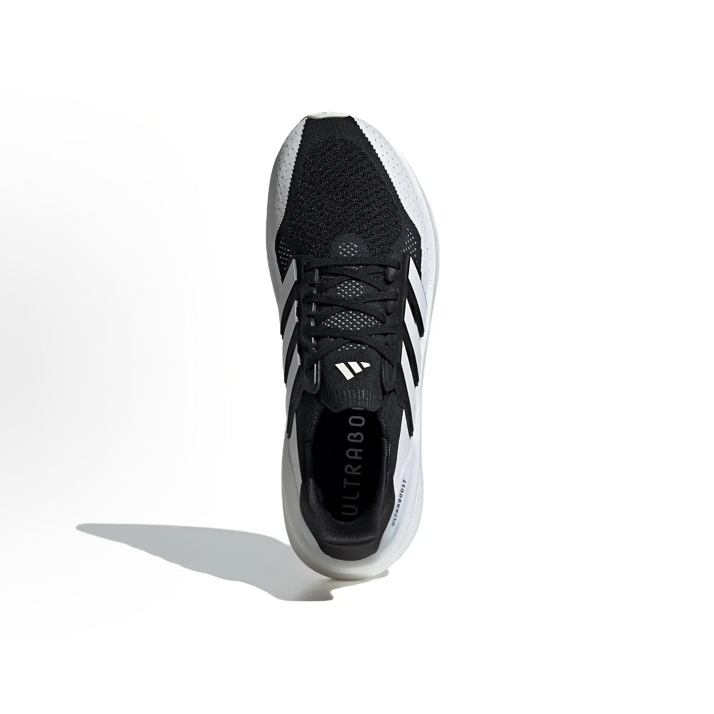 adidas ULTRABOOST 5 Running Shoes - Lightweight Cushioned Athletic Sneakers with Boost Technology, Non-Slip Rubber Outsole, Low-Top Training Shoes for Men Women (Black/White - IF1480) - All-Season Gym, Jogging, Casual Attir