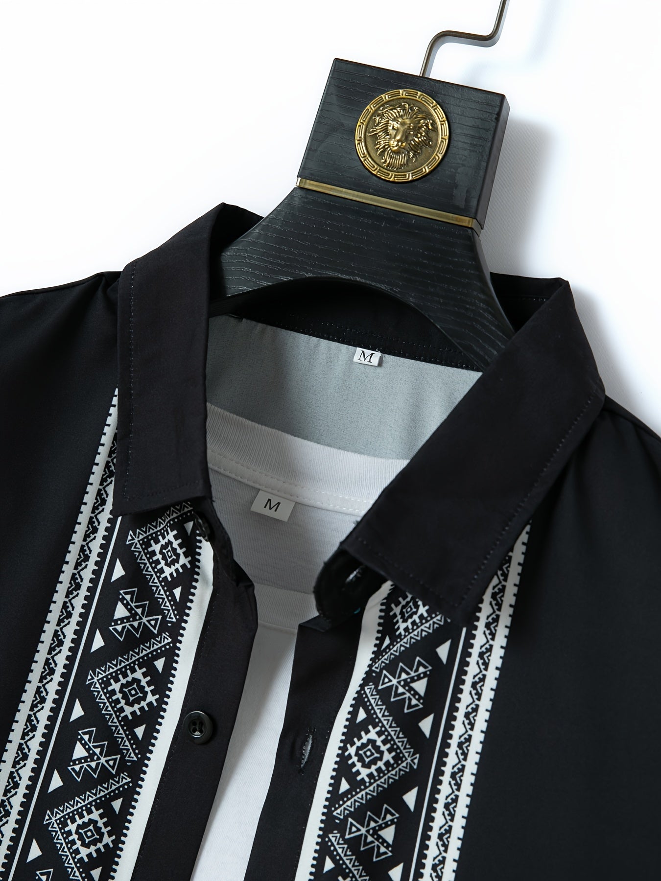 Men'S Two-Piece Set Consisting of a Casual Short-Sleeve Button-Up Shirt And Drawstring Pants, Perfect for Summer Wear.
