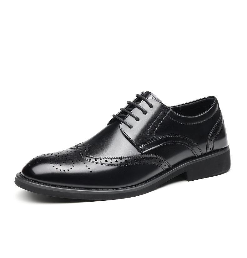 Men's Carved Business Formal Casual Shoes 6661