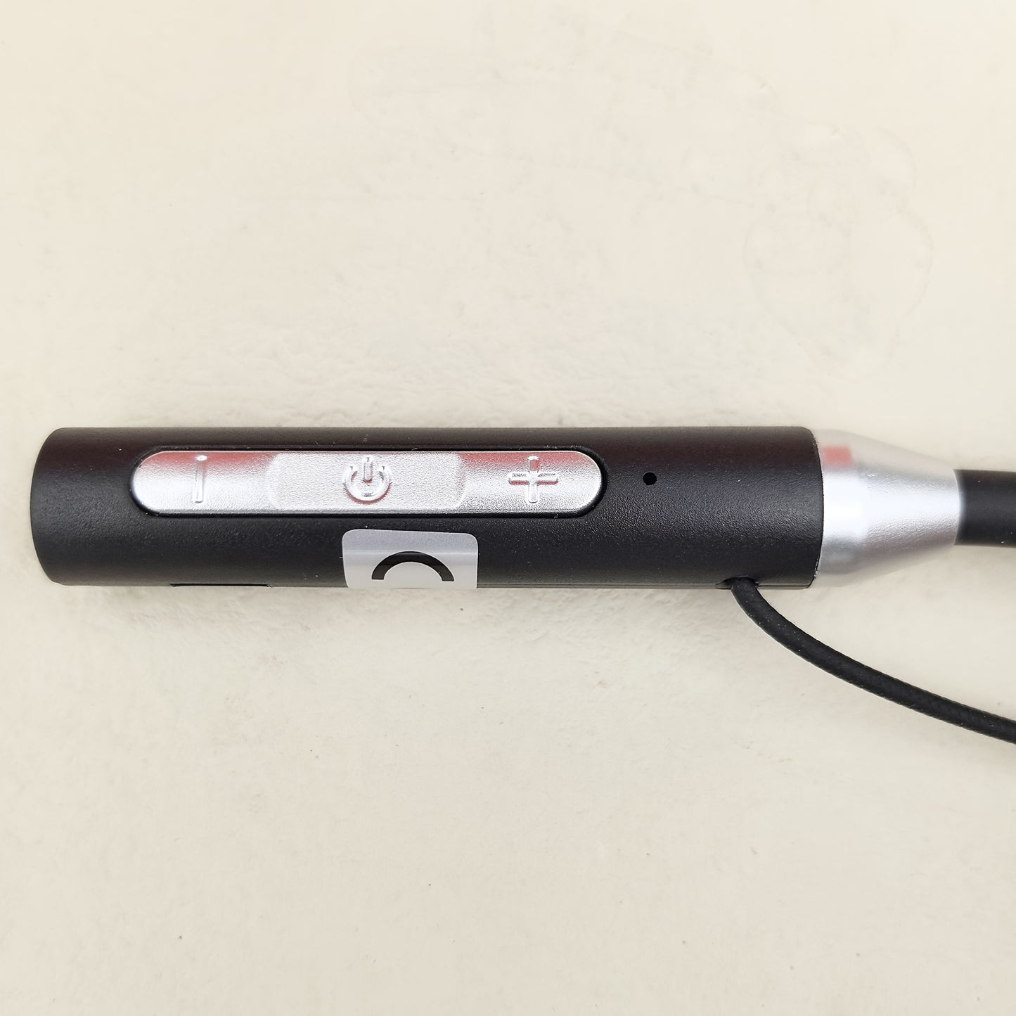 Latest Popular Neck Hanging Wireless Earphones with Digital Display - Ultra Long Standby Time, Noise Isolation, Rechargeable Lithium Battery, Volume Control Buttons, Black and Silver Design, Ideal for Adults, Standby Time: 20