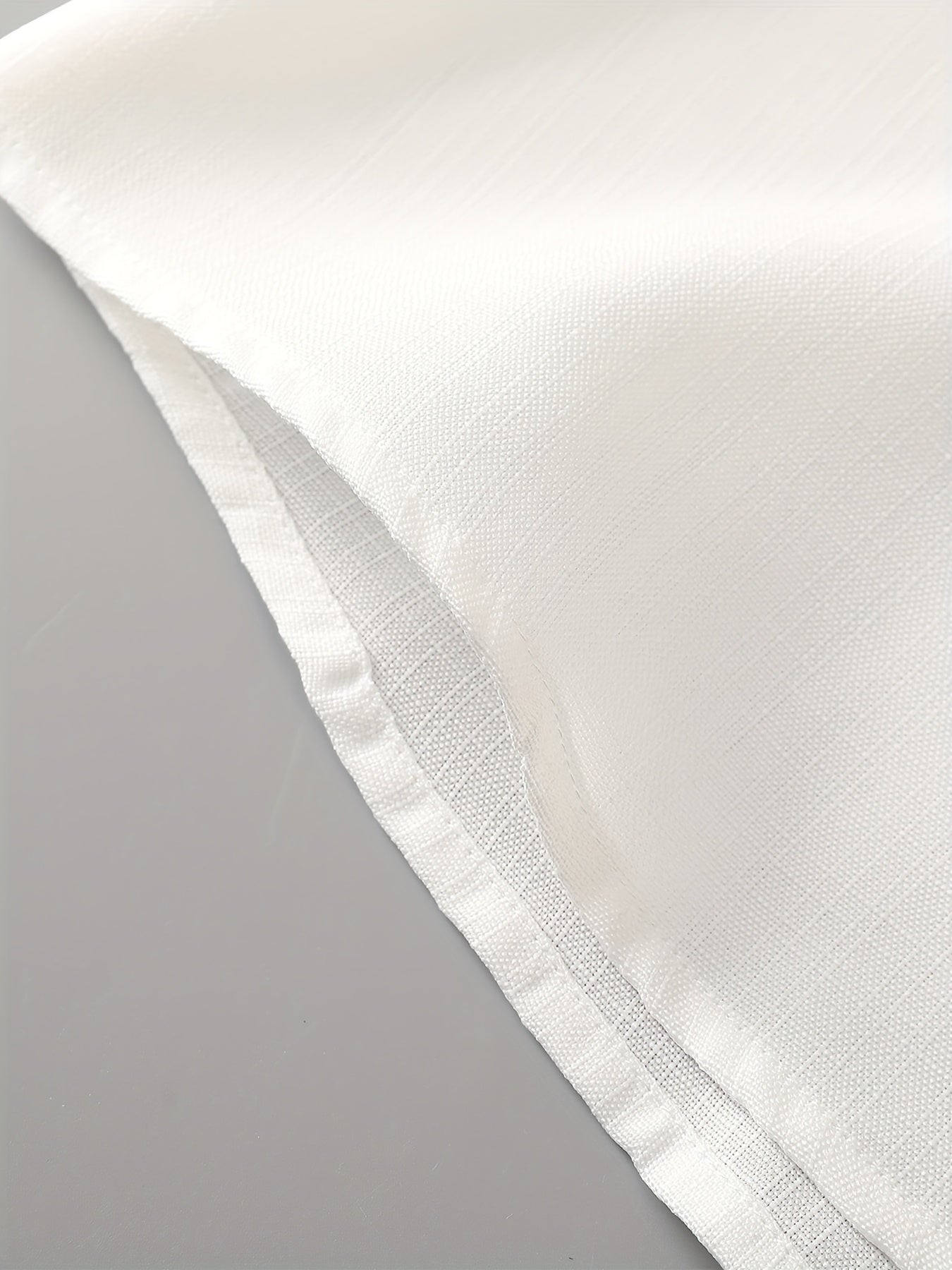 Men'S Casual Solid Color Two-Tone Suit with Stand Collar, Three-Color Imitation Linen, Exquisite Button, Double Short, Solid Color Set