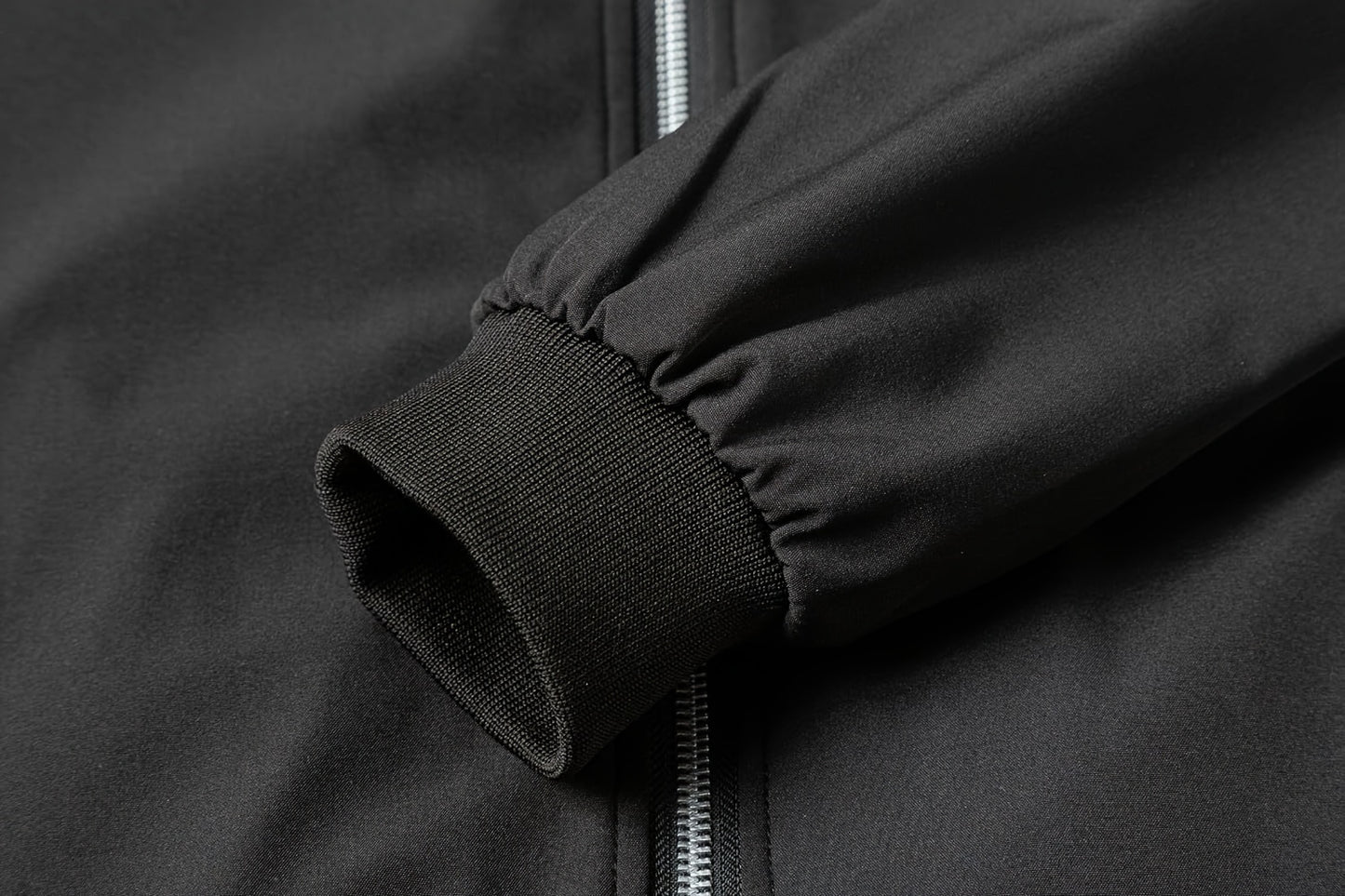 Men's Versatile Baseball Jacket - Lightweight Polyester Windbreaker for Spring/Fall | Minimalist Casual Design | Breathable & Age-Free Outerwear
