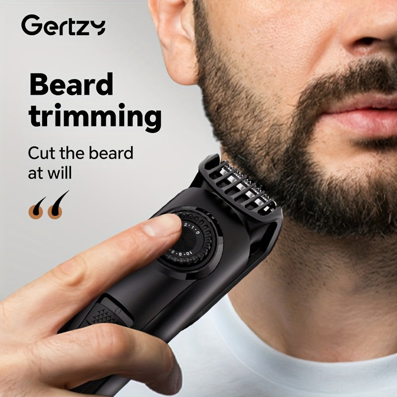 Men'S Electric Razors, USB Rechargeable, with a Digital Screen, Professional Beard Trimmers, Hair Clippers, Electric Shavers, And a Complete Kit for Professional Hair Cutting And Trimming.