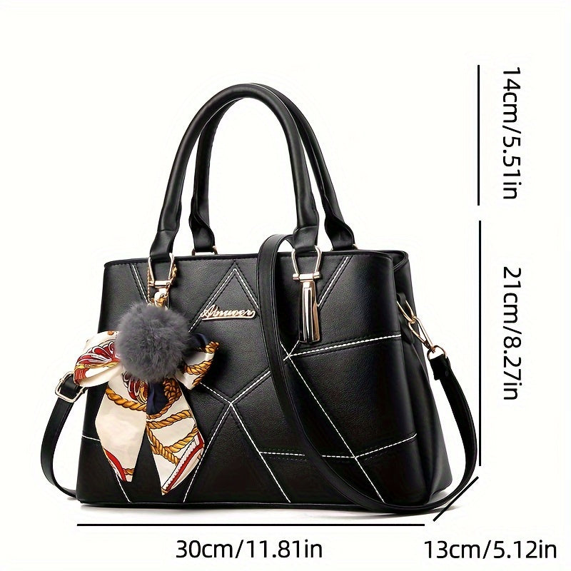 Gift for Mom: New Fashionable and Elegant Women's Handbag, Simple Shoulder Crossbody Handbag, Versatile Commuter Bag, Perfect Gift