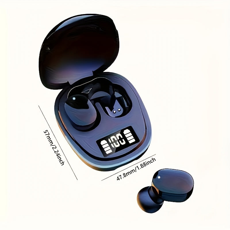 2024 year New Wireless Earphones Headphones with LED Display Touch In-EarTWS Wireless Earbuds Sports Music Game Headset for IOS/Android