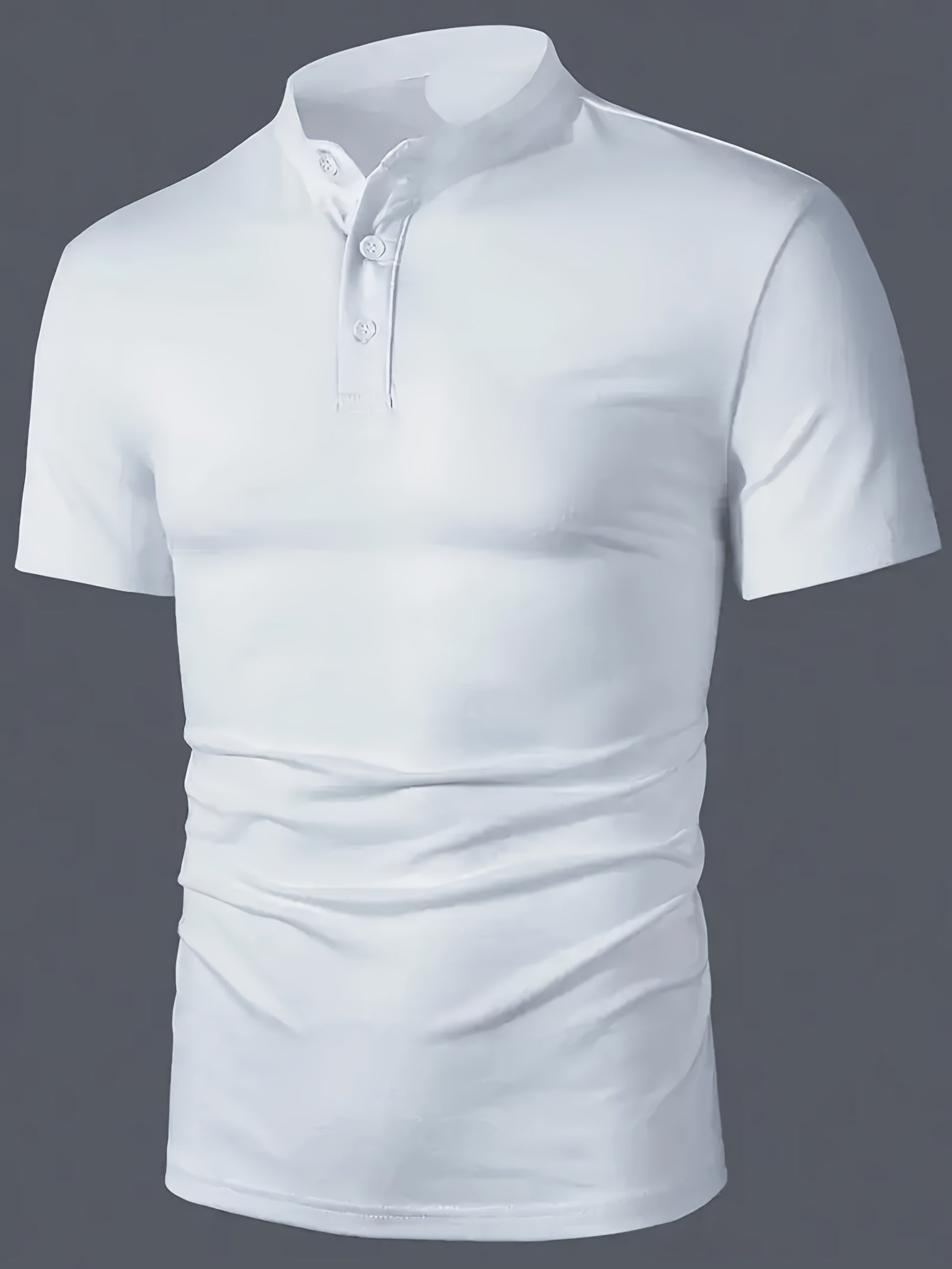 Men'S Casual Crew Neck Short Sleeve T-Shirt - Solid Color, Regular Fit, Lightweight Breathable for Summer, Casual Attire, Casual Summer Wear Crew Neck Shirt Comfortable Fit