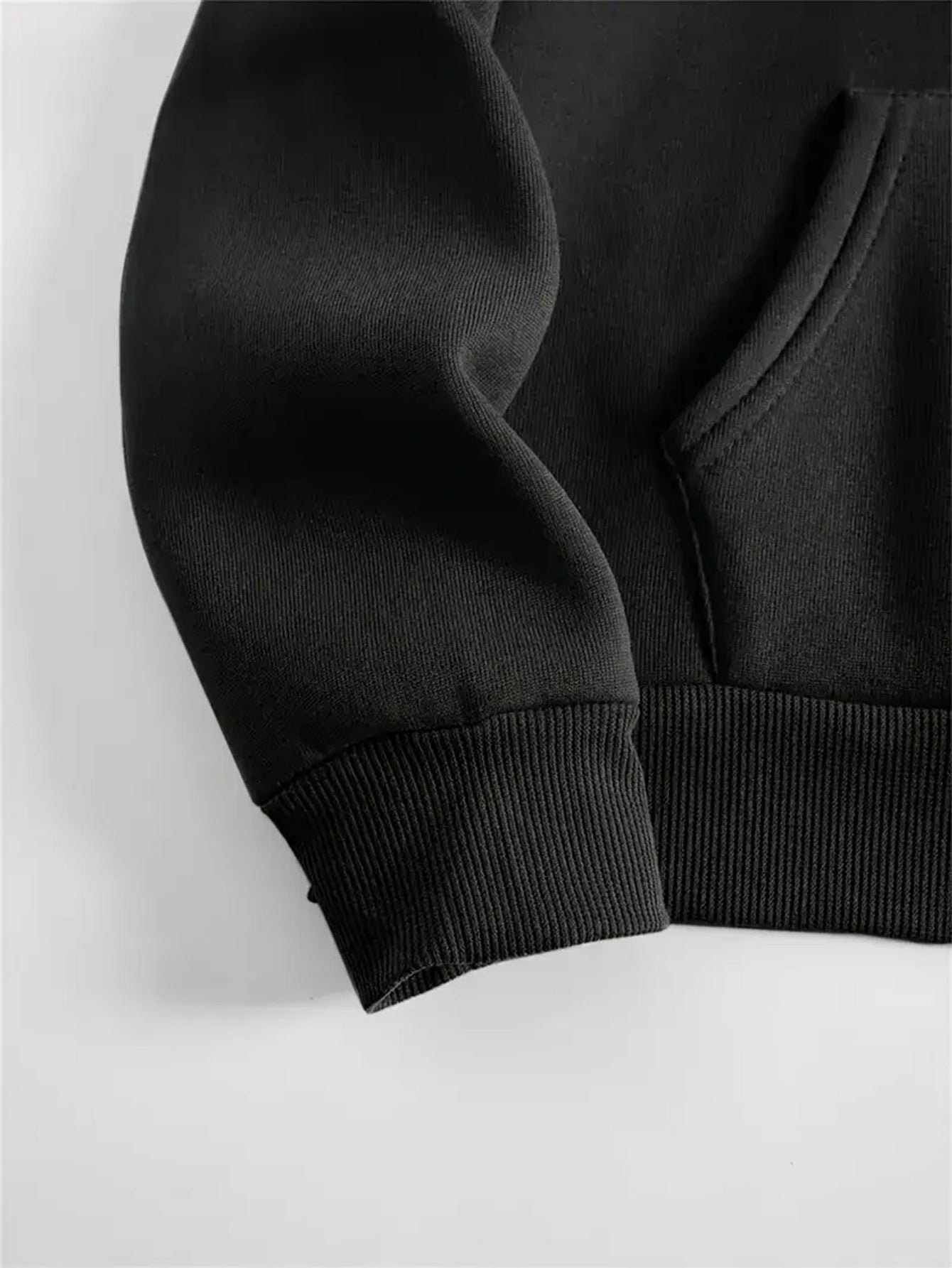 New Arrival Gray Print Women's Hooded Drawstring Sweatshirt and Pants Set, Autumn/Winter Warm Long-Sleeve Pullover with Hat, Machine-Washable Polyester, Versatile Outfit