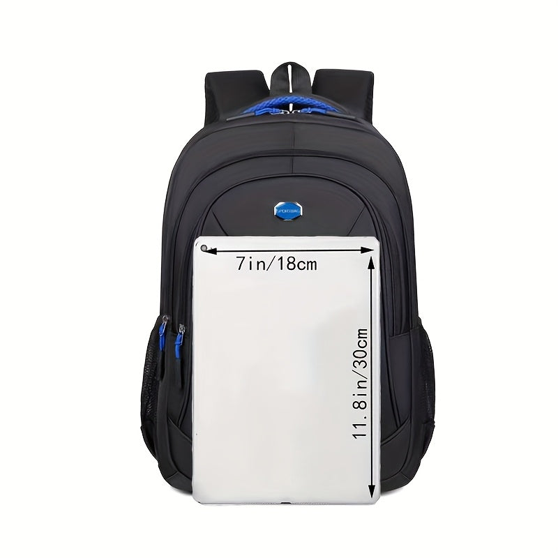 Unisex Business Backpack - Large Capacity Laptop Bag with Multiple Compartments, Adjustable Shoulder Straps & Secure Zippers for Travel, Work, and Commuting, Work Laptop Bag | Modern Backpack | Adjustable Straps