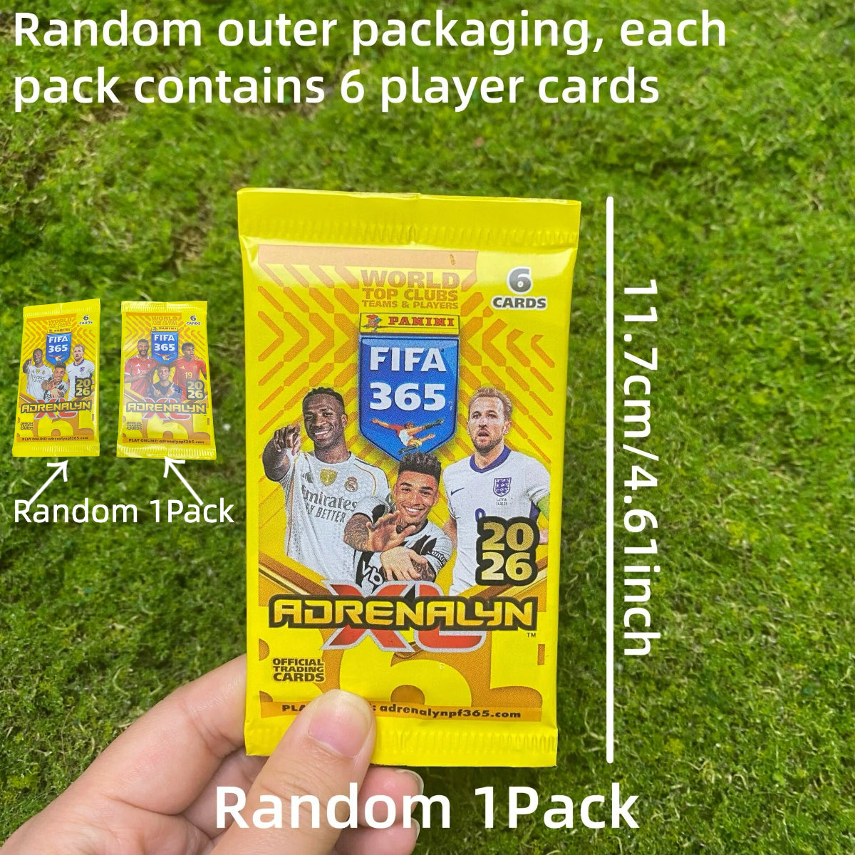 2026 Panini FIFA365 Adrenalyn XL Football Trading Card Pack