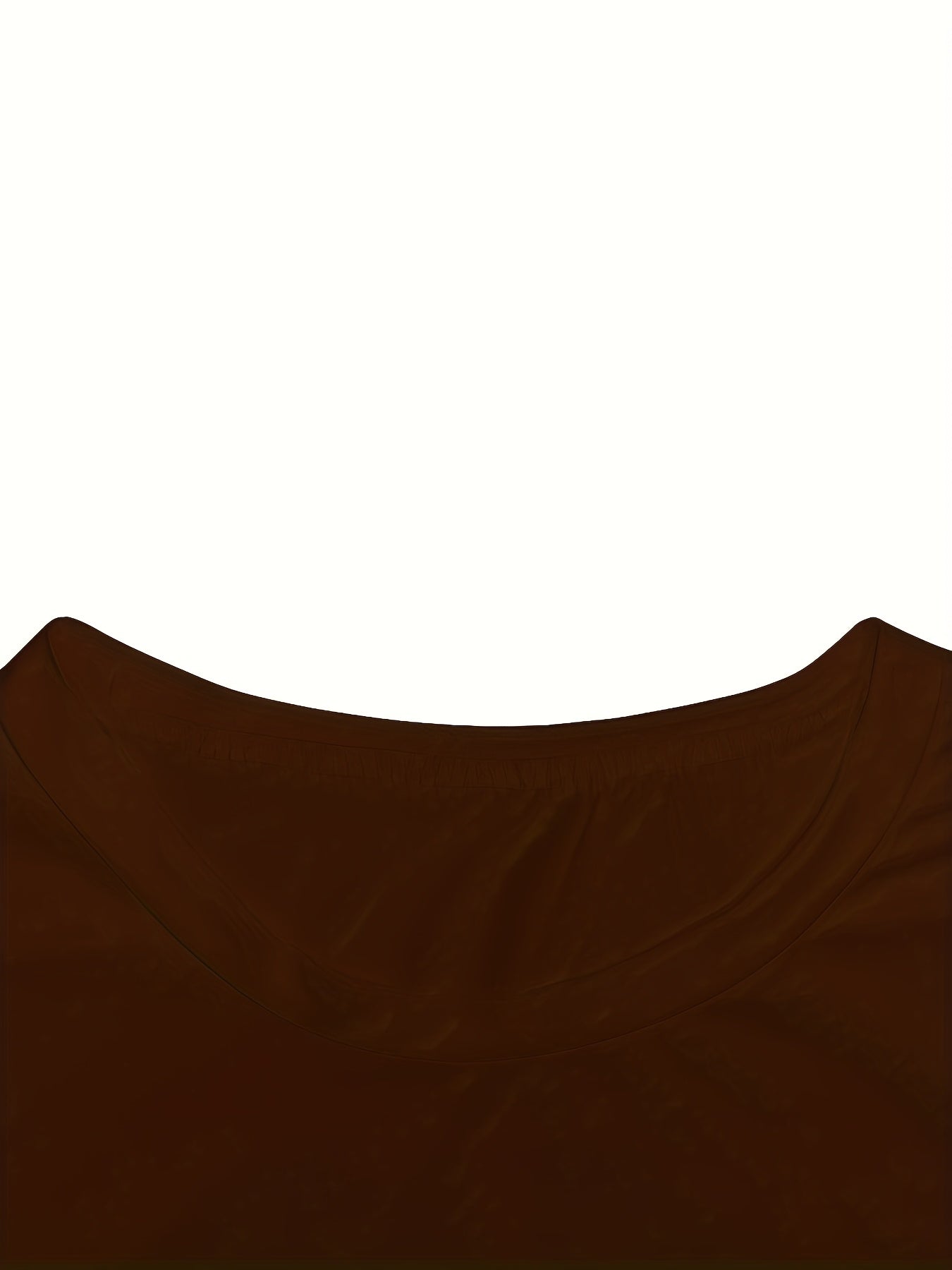 Men'S Brown T-Shirt with ECG Heartbeat Graphic - Casual Streetwear, Short Sleeve, Round Neck, Stretch Fabric, All-Season Comfort, Casual Streetwear Tee Round Neck Tshirt Comfortable Fit