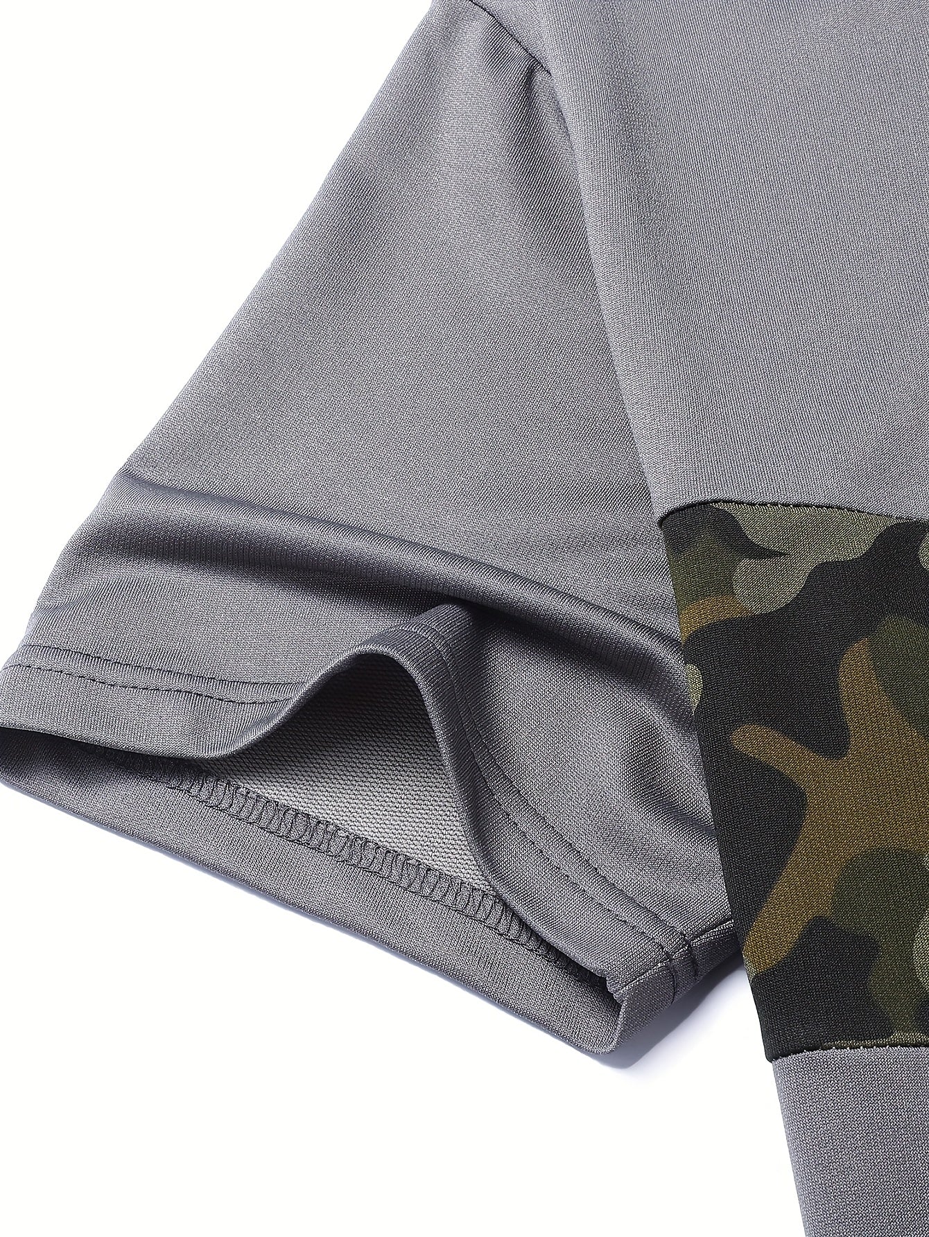 Men'S Camouflage Short Sleeve T-Shirt & Pants Set - Breathable, Quick-Dry Knit Fabric, Casual Style, Regular Fit, Ideal for Outdoor Activities, Hiking, and Fishing, Outdoor Clothing | Casual Style | Comfortable Fit
