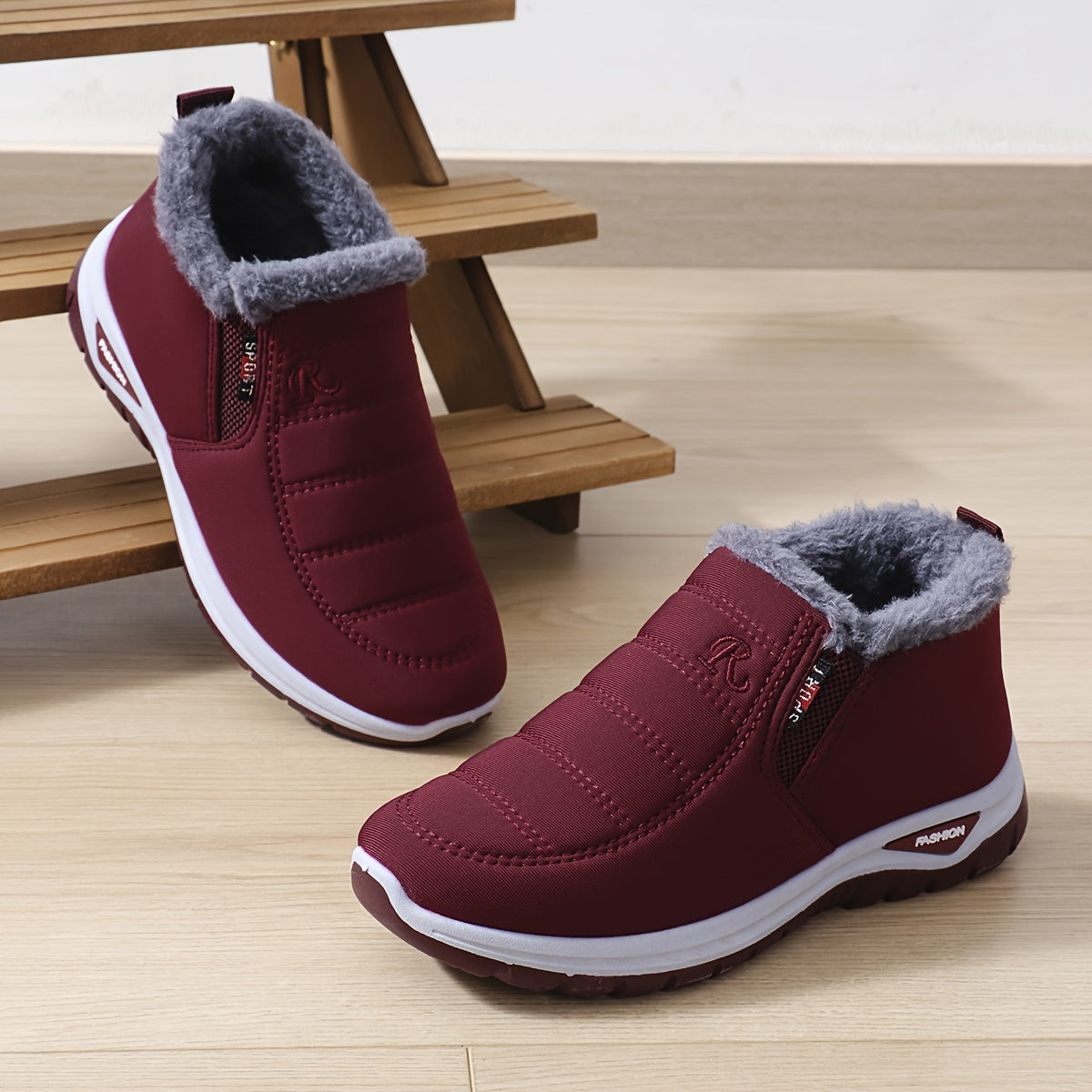 New Winter Women'S Outdoor, Non-Slip, Soft And Comfortable Insulated Cold-Resistant Boots.