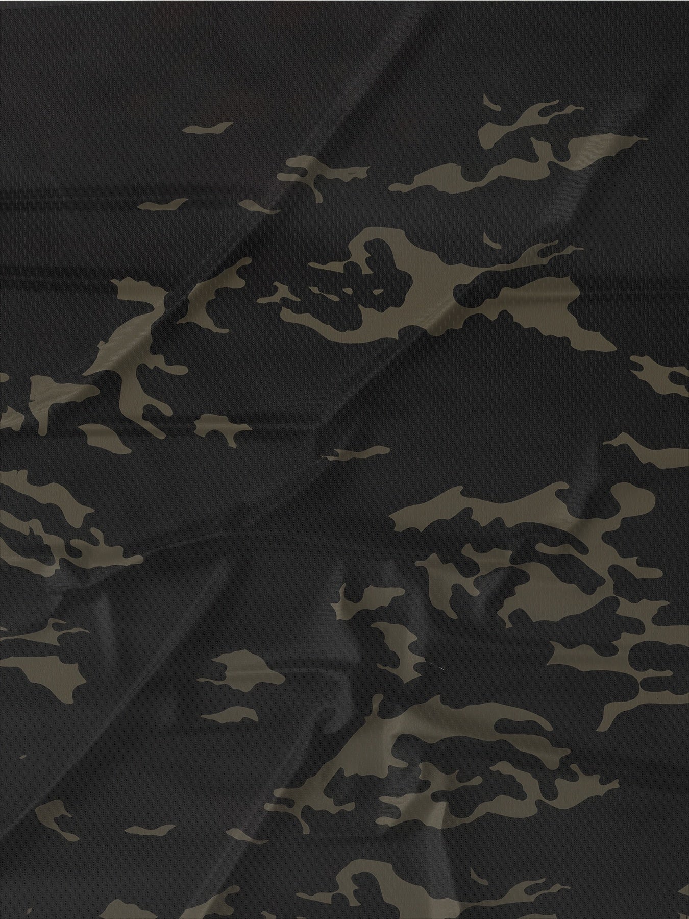 Men'S Camo Print T-Shirt - Short Sleeve, Regular Fit, Casual Style with Skull Floral Design, Black with Brown/Beige Camouflage Pattern, Perfect for Casual Attire, Everyday Tshirt Camo Print Tee Stretchable Fabric