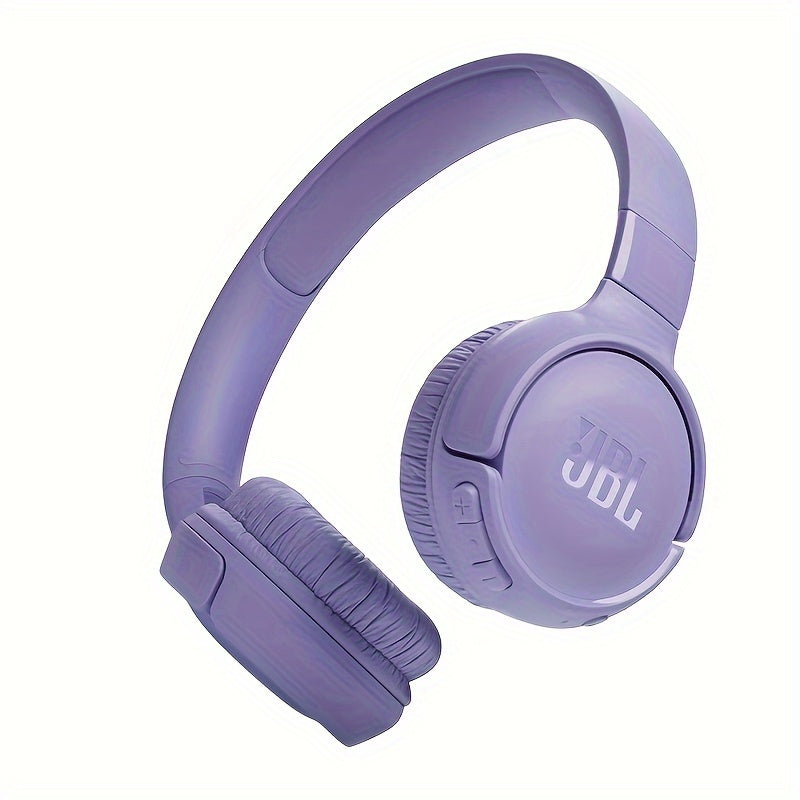 Ideal for Travel, Work, Home, And Gym, The JBL T520BT Wireless Headphones Feature Deep Bass, Long Battery Life, And a Comfortable Fit
