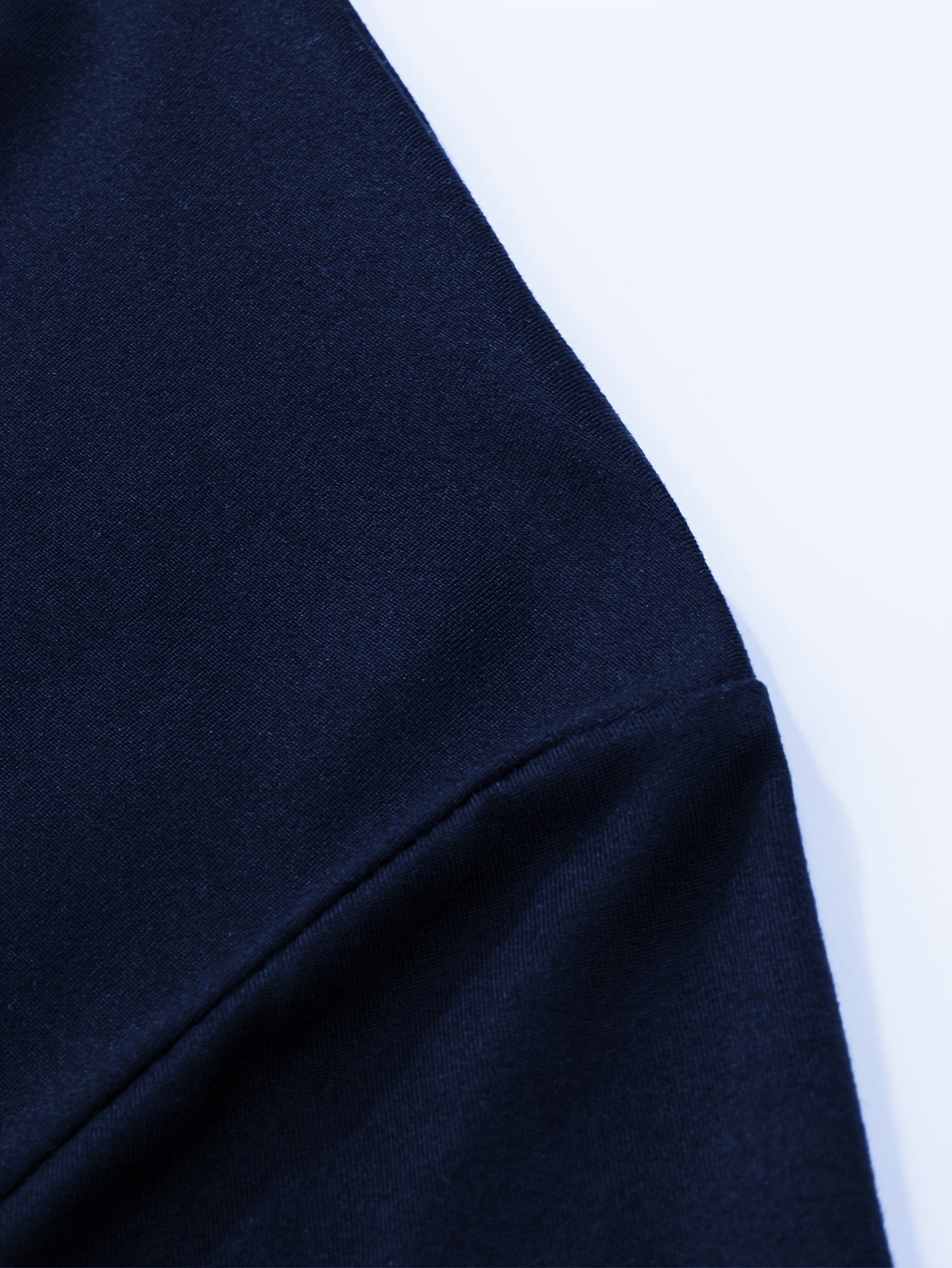Men's Spring/Autumn Semi-High Neck Simple Outdoor Versatile Long Sleeve T-Shirt