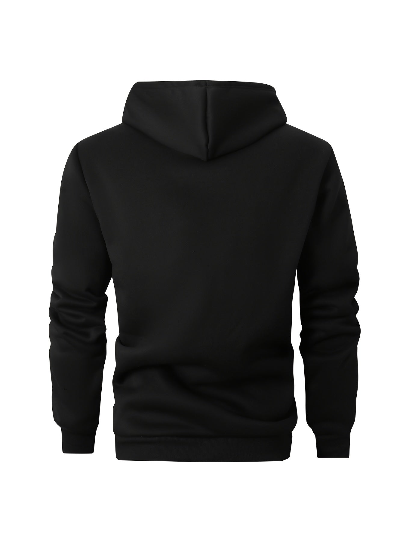 Autumn and Winter Zip-Up Jacket Set with Fleece Hooded Jacket and Button Front