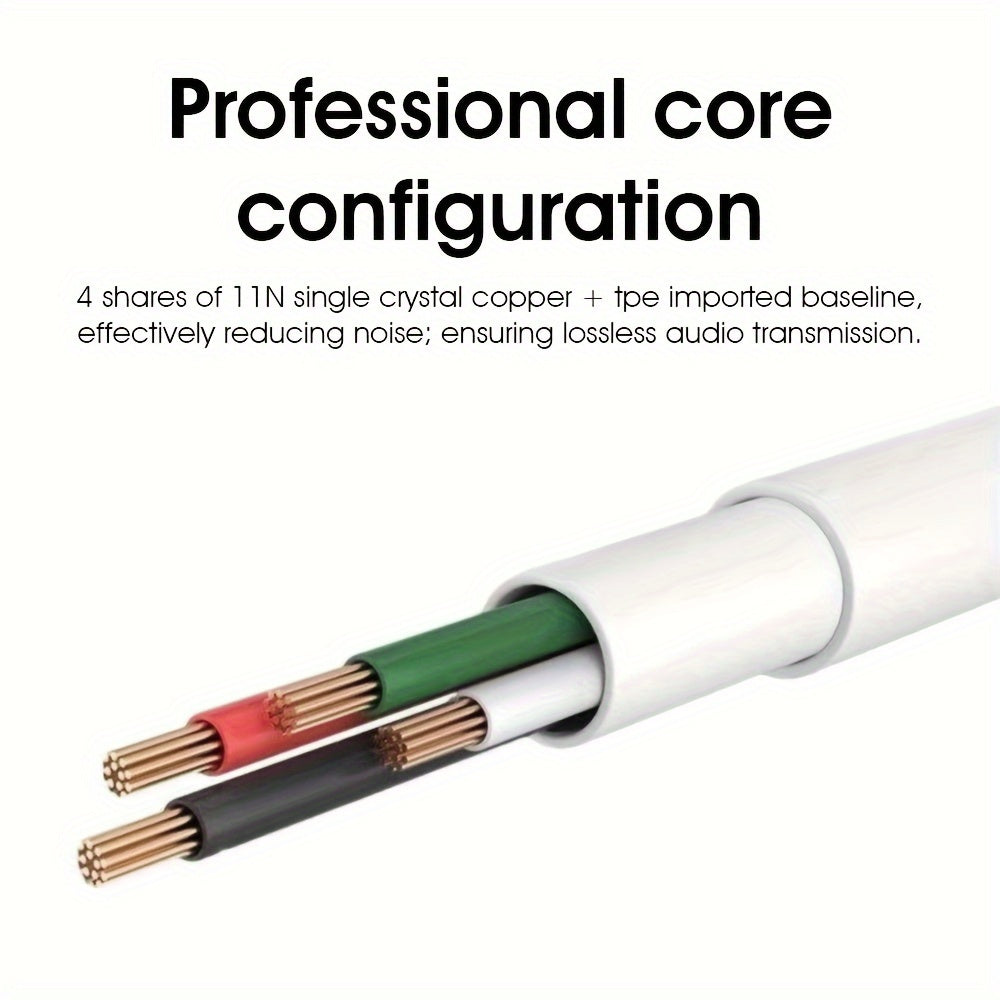 Anime-Inspired Wired Earphones with Microphone, 3.5mm Jack, Noise Isolating, Volume Control, Tangle-Free Cable, Plastic Semi-Open-Back Design, Compatible with Cellphones, Ideal for Running - Multiple Colors