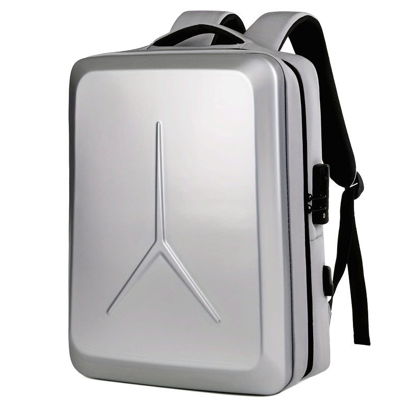 Business Backpack New Style High-grade Three-dimensional Hard Shell Men's Backpack Multi-function Large-capacity Computer Bag Leisure Anti-theft Commuter Backpack
