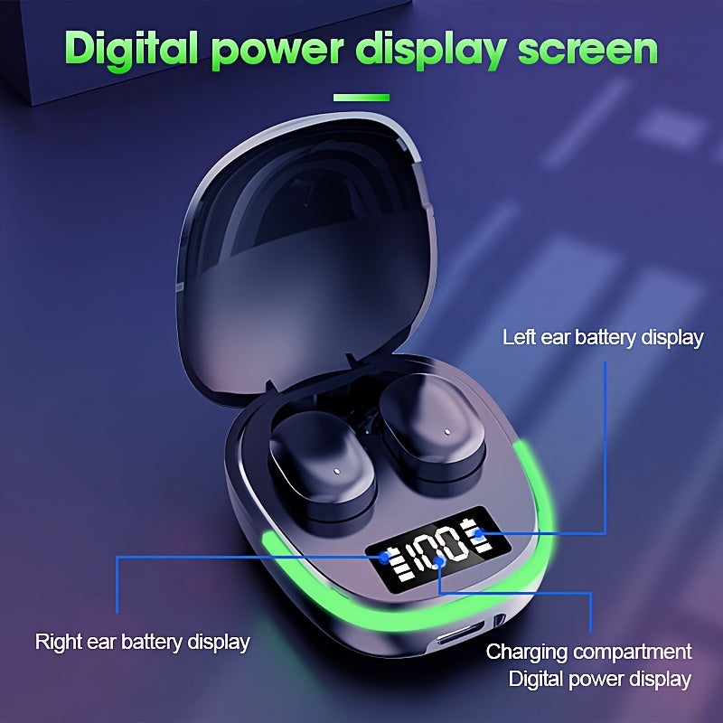 2024 year New Wireless Earphones Headphones with LED Display Touch In-EarTWS Wireless Earbuds Sports Music Game Headset for IOS/Android