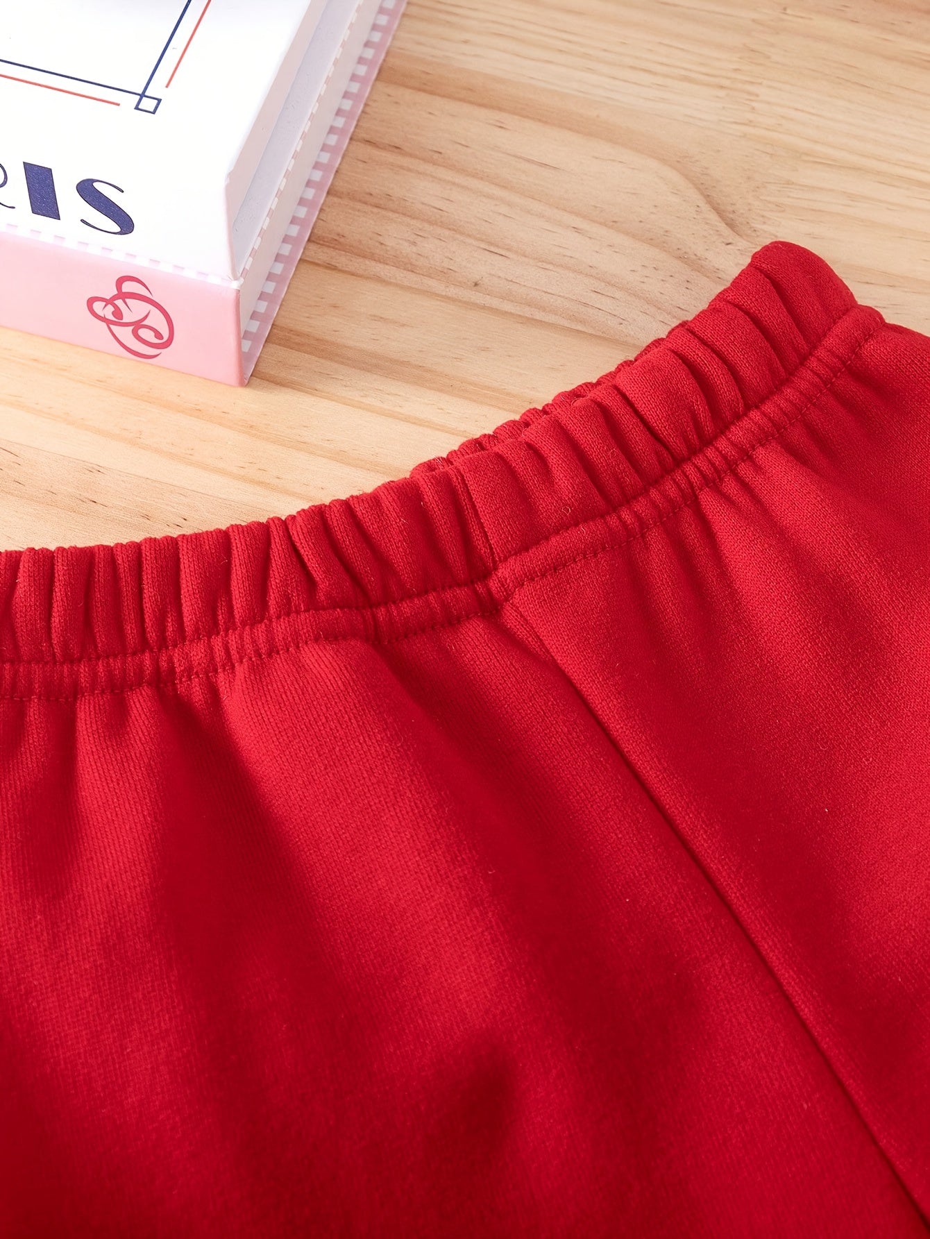 ' Fashionable Comfort Red Solid Long Sleeve Hooded Flannel Sweatshirt + Casual Sport Pants for Autumn/Winter, Valentine's Day and New Year Scenes, Hoodie, Winter Wear, Holiday Outfit, Stylish Wear, Warm Hoodie, Soft Flannel F