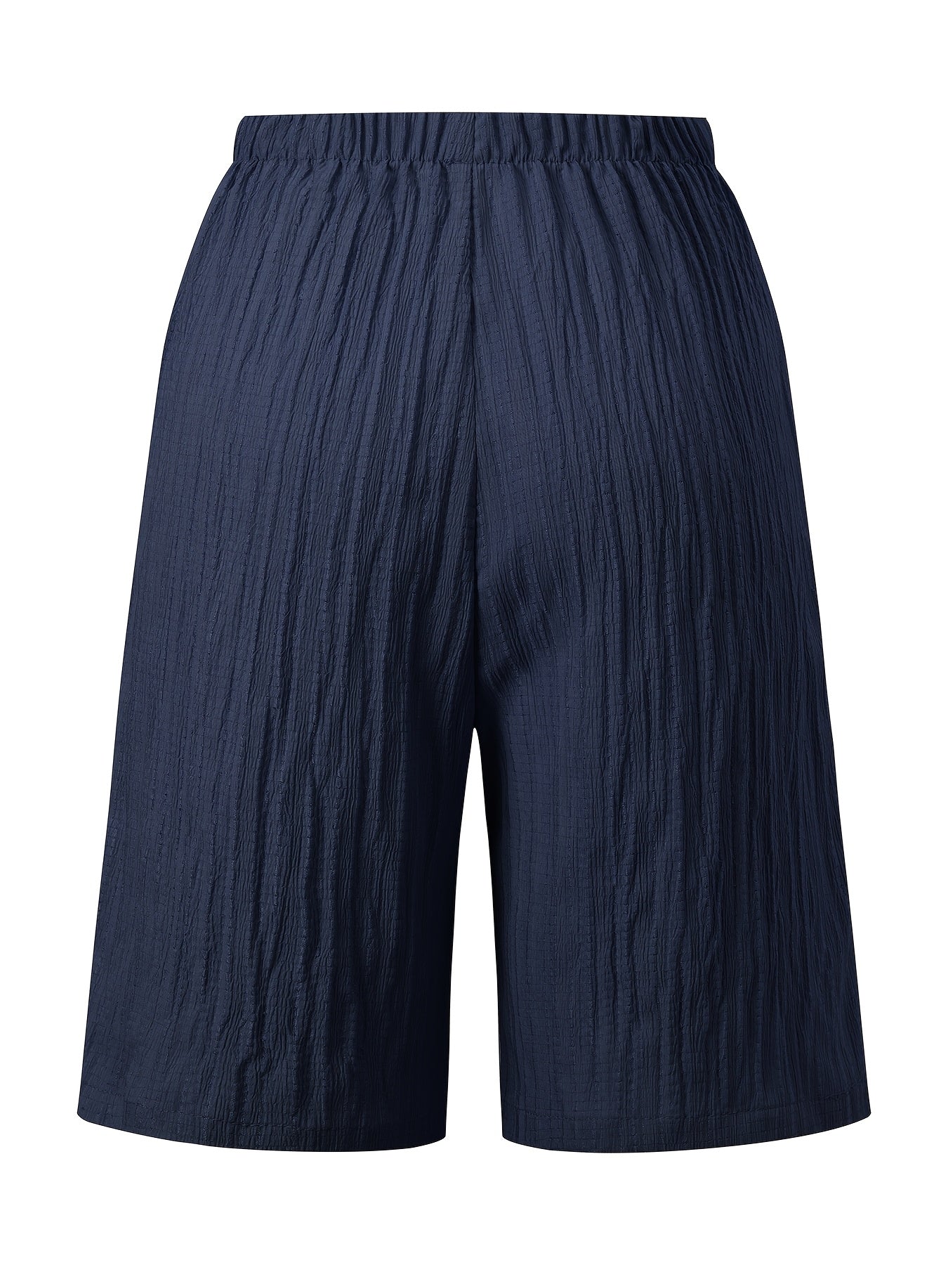 Women's Casual Solid Color Lightweight Summer Shorts Set