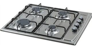 Գազային սալօջախ LUXELL LX-410BF INOX — 4 այրիչ, Inox