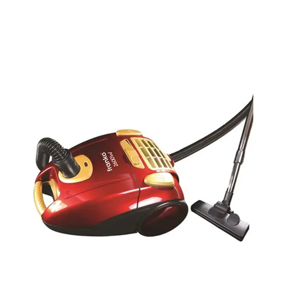 FRANKO FVC-1022 Red Bag Vacuum Cleaner with HEPA Filter
