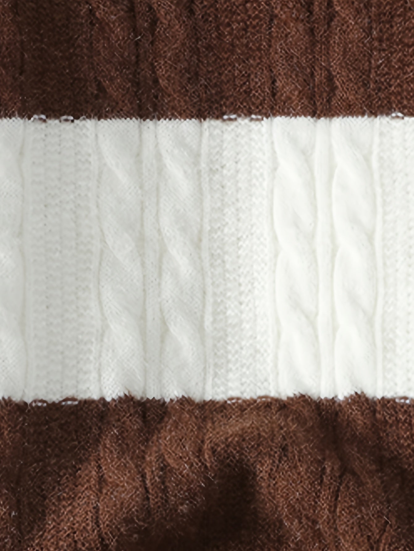 New Autumn And Winter Round-Neck Fashion Striped Color-Block Knitted Pullover Sweater for Middle-Aged Men, Warm And Comfortable