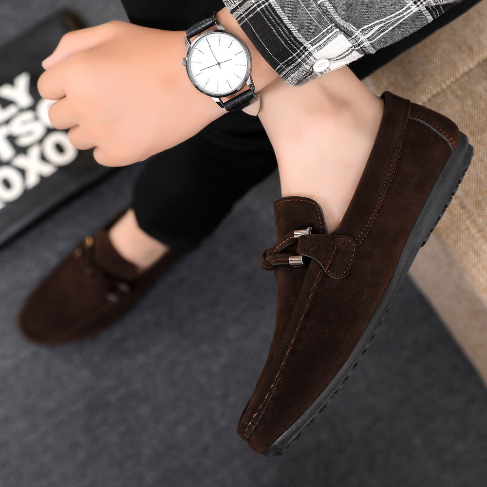 Men's Minimalist Slip-On Hiking Shoes for Spring & Fall