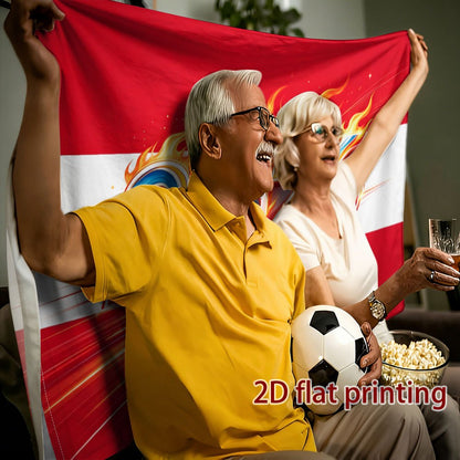 Austria 2026 Football Fan Flag 2D Flat Printed Polyester