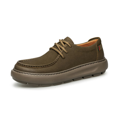 ZRO Men's Casual Leather Loafers Lightweight Comfort Shoes