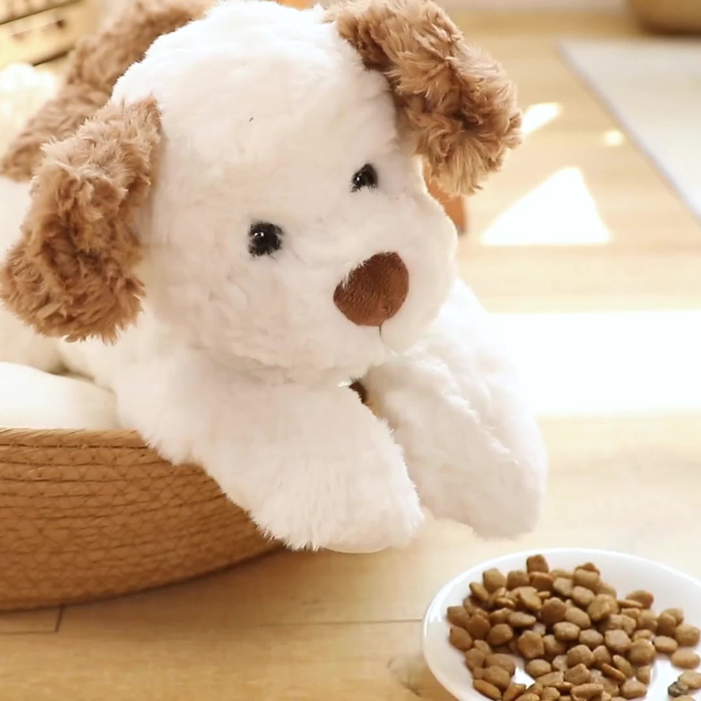 30cm/11.81in Adorable Kawaii Plush Dog Toy, Cuddly Cushion Toy for Boys and Girls, Perfect Gift for Halloween and Christmas
