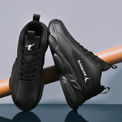 Men's Lightweight High-Top Sneakers for Casual & Sports Wear