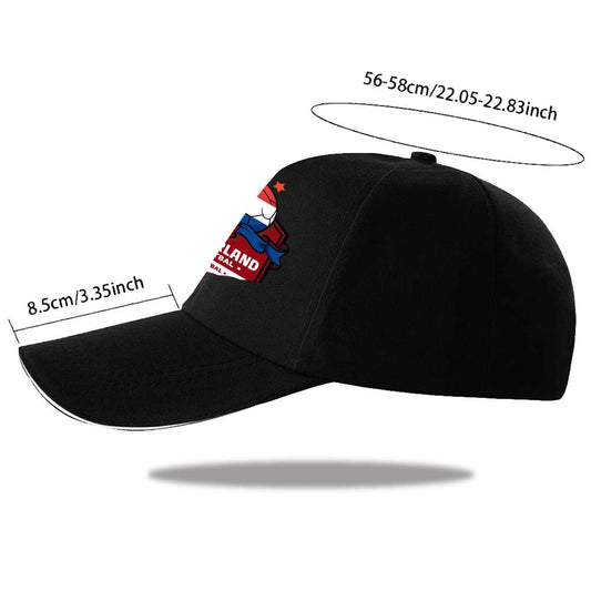 Dutch Football Crest Adjustable Baseball Cap with Netherlands Flag - ayq