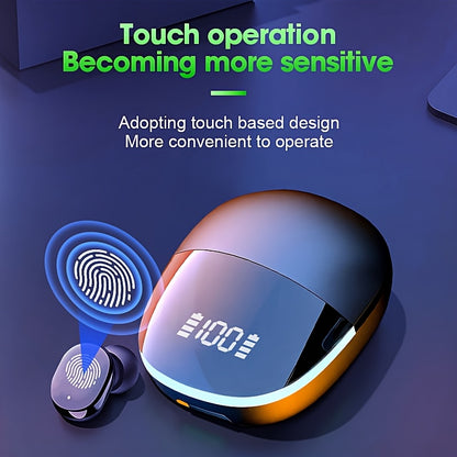 2024 year New Wireless Earphones Headphones with LED Display Touch In-EarTWS Wireless Earbuds Sports Music Game Headset for IOS/Android