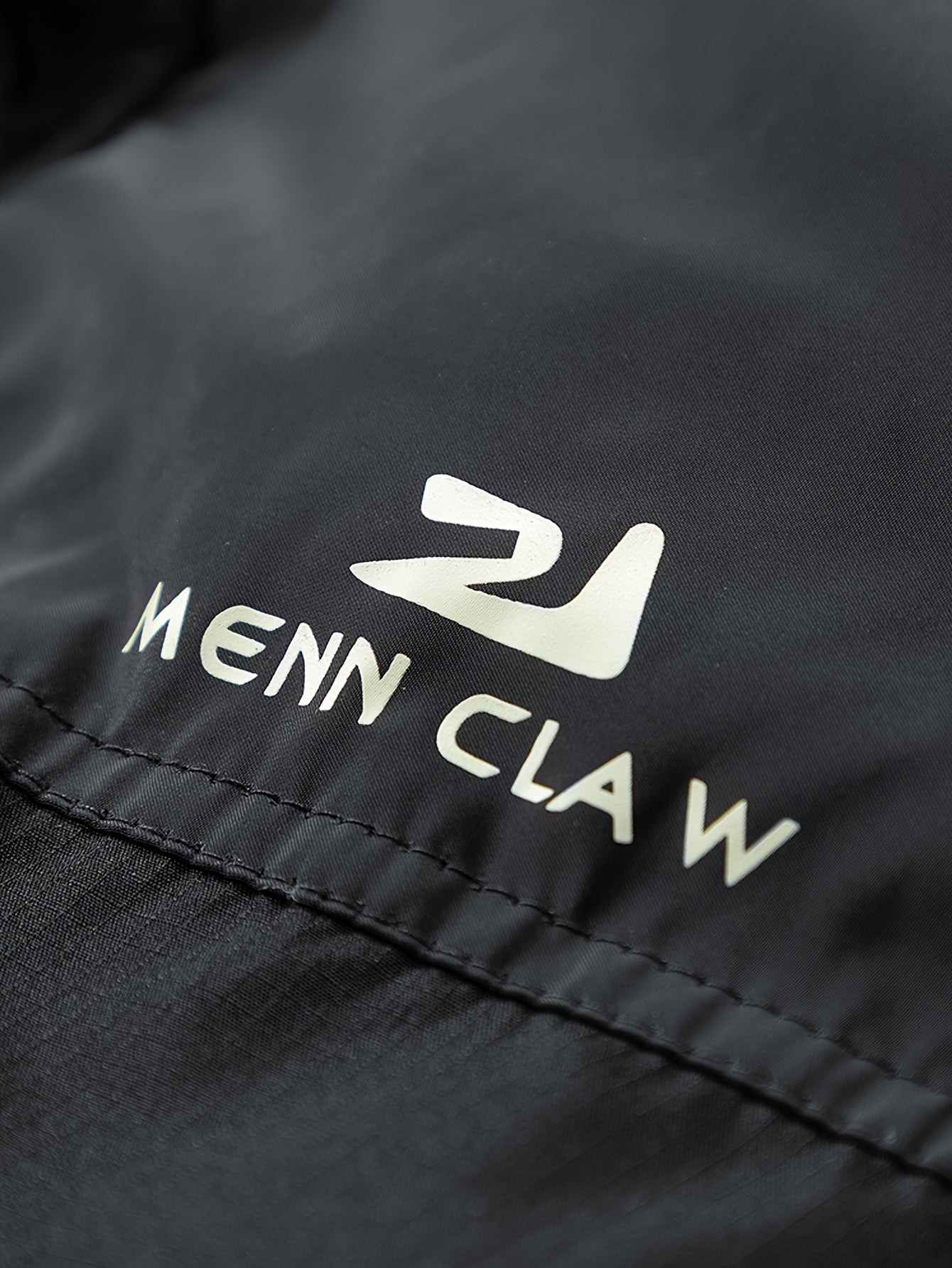 Men's Winter Jacket 100% Polyester Windproof Thermal Insulated Hooded with Detachable Hood, College Style Letter Pattern Zipper Front, Regular Fit for Skiing Outdoor Activities & Daily Wear