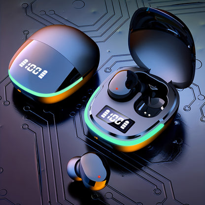 New TWS Wireless Earphones Headphones with LED Display Touch In-Ear TWS Wireless Earbuds Sports Music Game Headset For lOS/Android