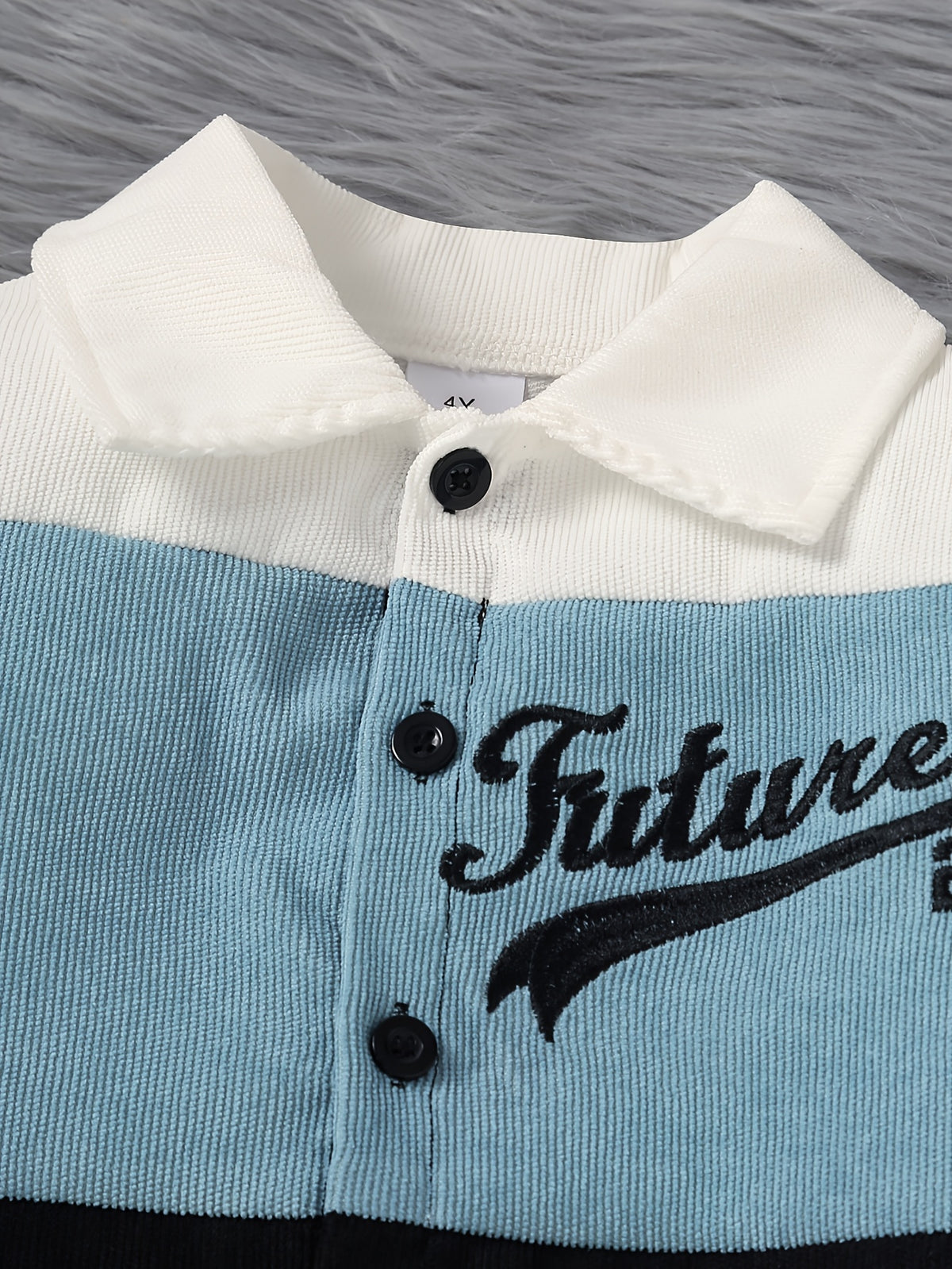 Boys' Fall-Winter Corduroy Bomber Jacket & Pants Set - ayq