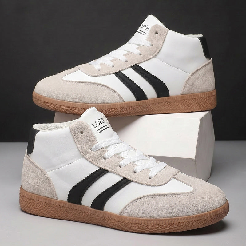Men's Vintage Style Casual Lace-Up Shoes for All Seasons