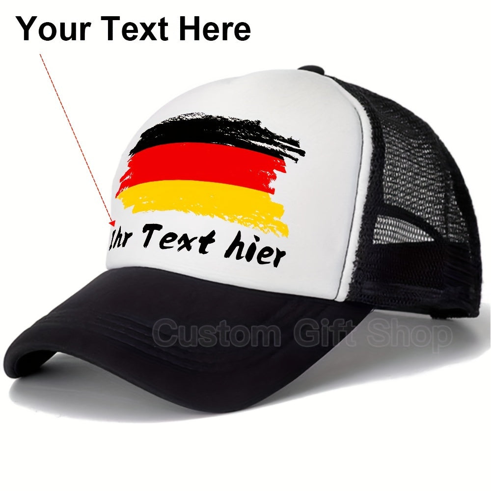 Lightweight Unisex German Element Polyester Baseball Cap