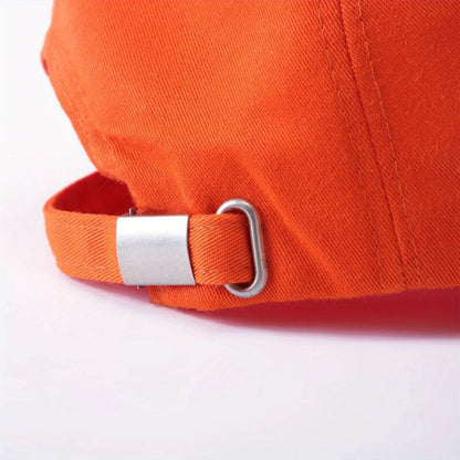 Dutch Football Crest Adjustable Baseball Cap with Netherlands Flag