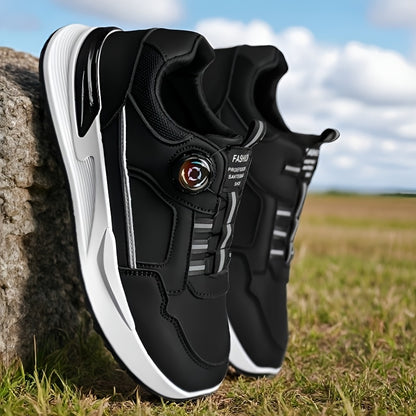 Men'S Large Size sneakers | Versatile Low-Top Running and Cross-Training Shoes, Casual and Preppy Style, Faux Upper, PVC Sole, All-Season Comfort - ayq