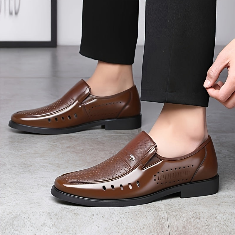 Men's Summer Business Casual Slip-On Pointed Loafers