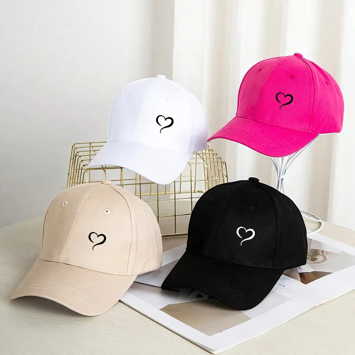 Unisex Breathable Urban Baseball Cap - Fitted, Year-Round Wear